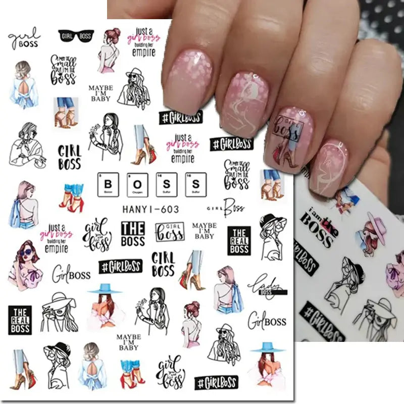 Nail Art Stickers – Self Adhesive
