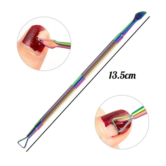Professional Stainless Steel Nail Tool Set (4 Pcs)