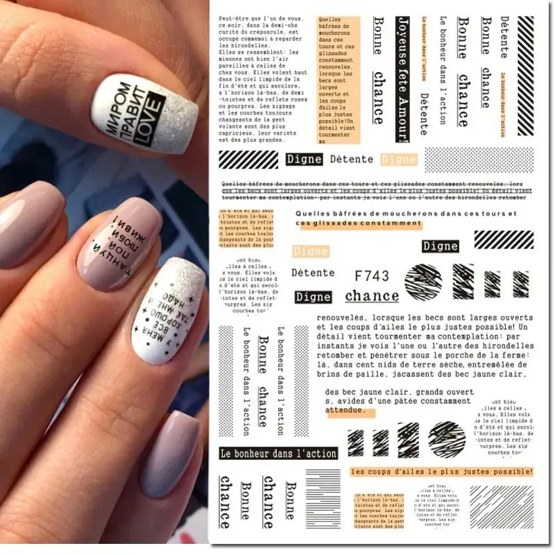Nail Art Stickers – Self Adhesive