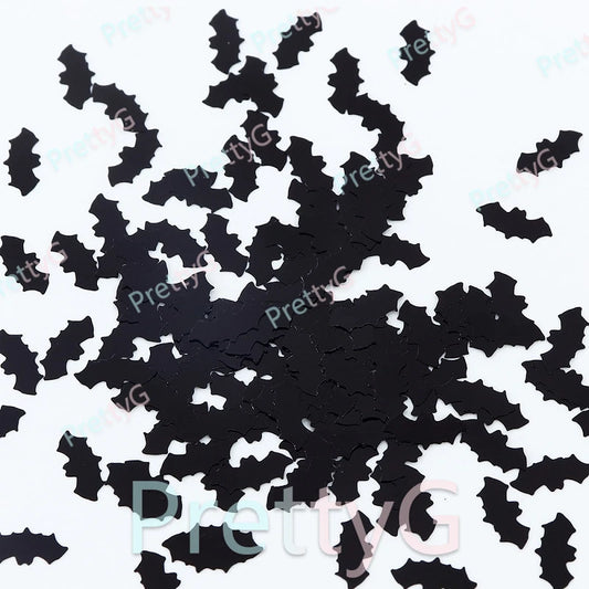 Big Bat Halloween Glitter – Holographic Nail Art Sequins