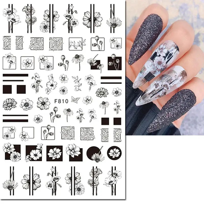 Nail Art Stickers – Self Adhesive