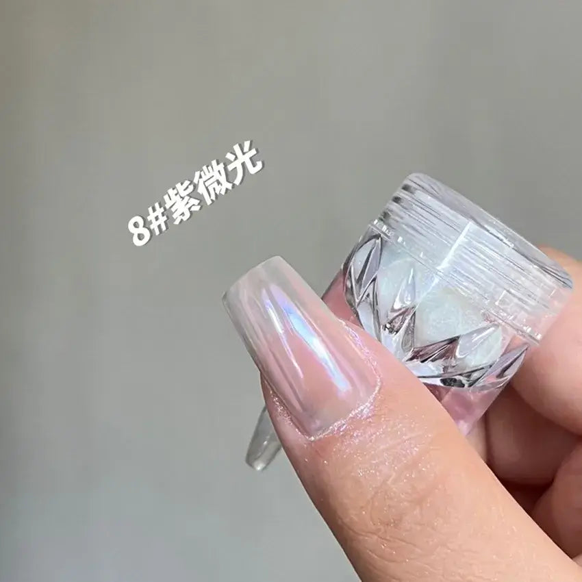 Aurora Nail Dust - Moonlight Chrome Cat Eye Powder