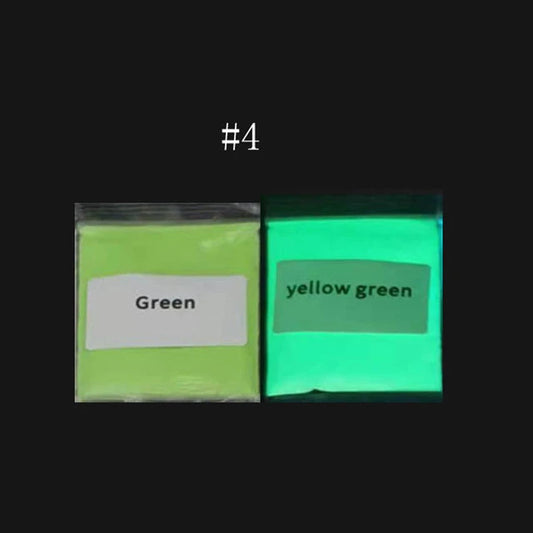 Glow In The Dark Nail Powder - Neon Sugar Dust