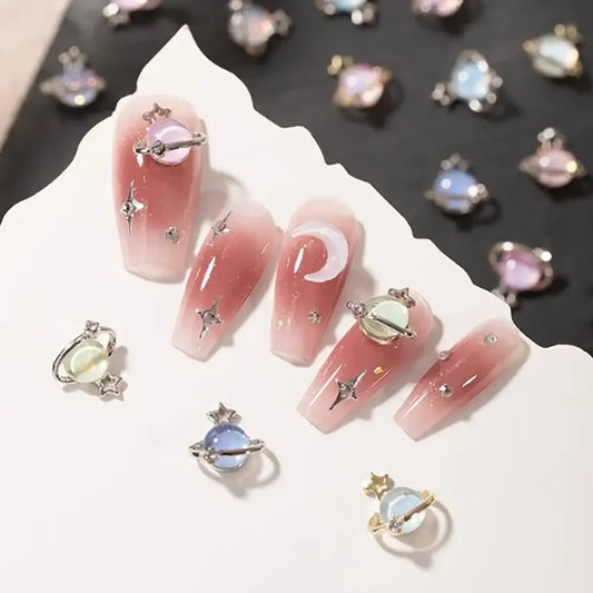 Aurora Planet Nail Art Accessories 20PCS - 3D Rhinestones