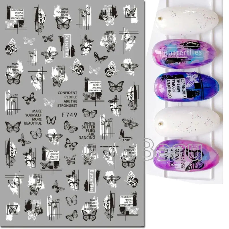 Nail Art Stickers – Self Adhesive