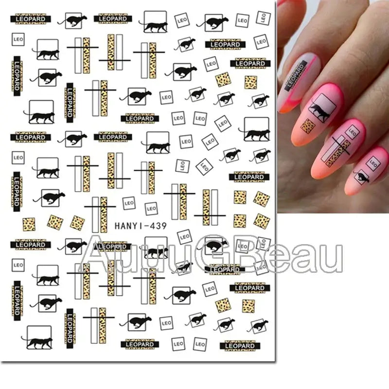 Nail Art Stickers – Self Adhesive