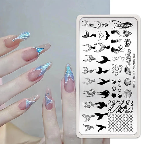 Butterfly & Floral Nail Stamping Plates – BORN PRETTY
