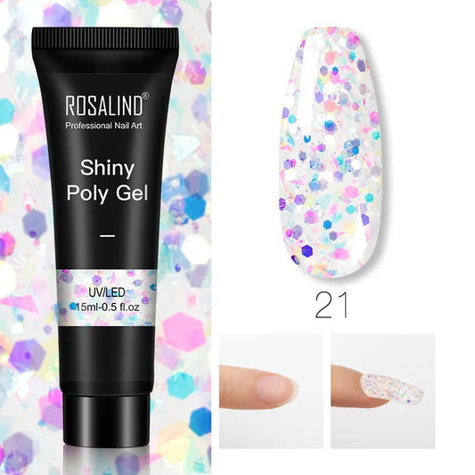 ROSALIND Crème Poly Gel Nail Extension – 15ml