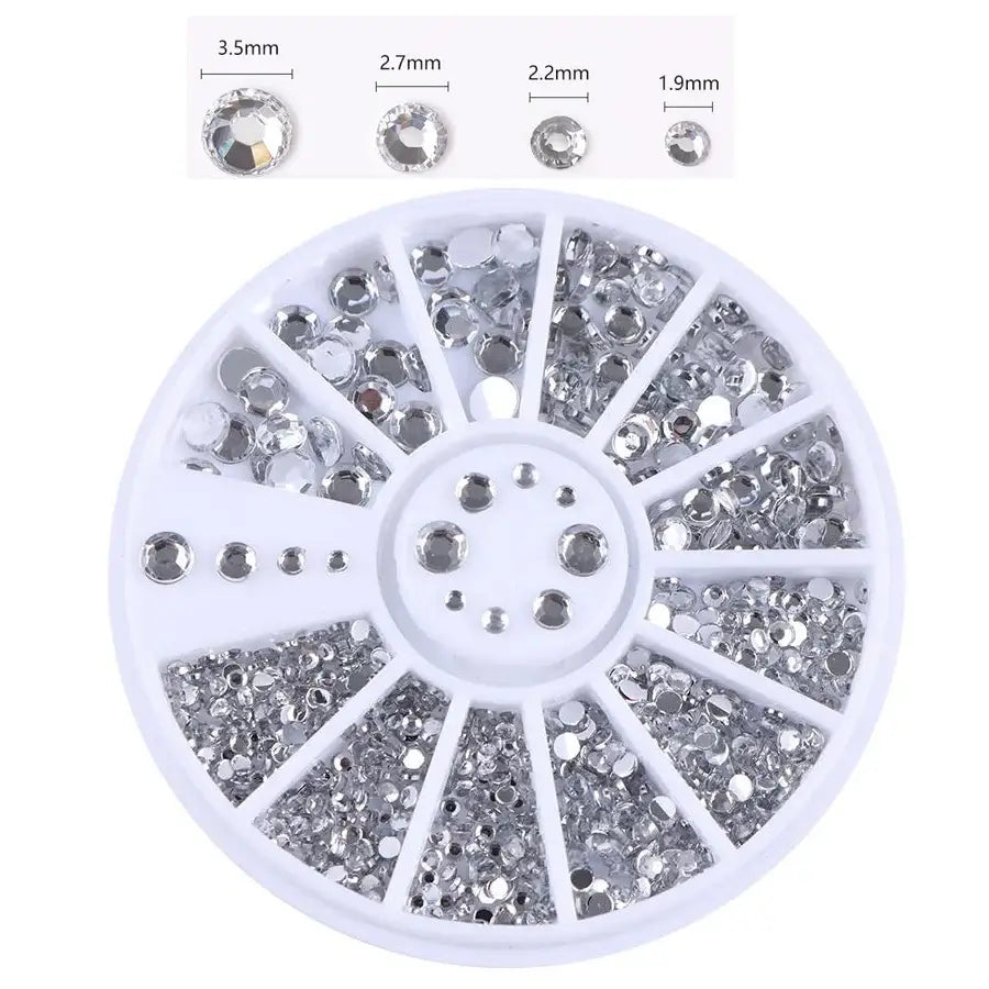 Caviar Beads Nail Jewels – Pearls & Rhinestones