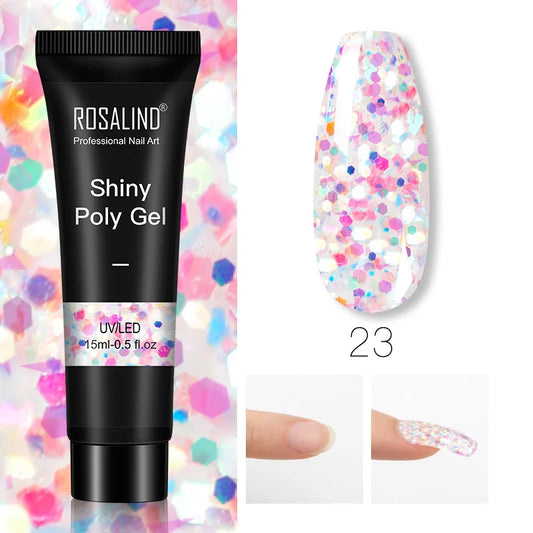 ROSALIND Crème Poly Gel Nail Extension – 15ml