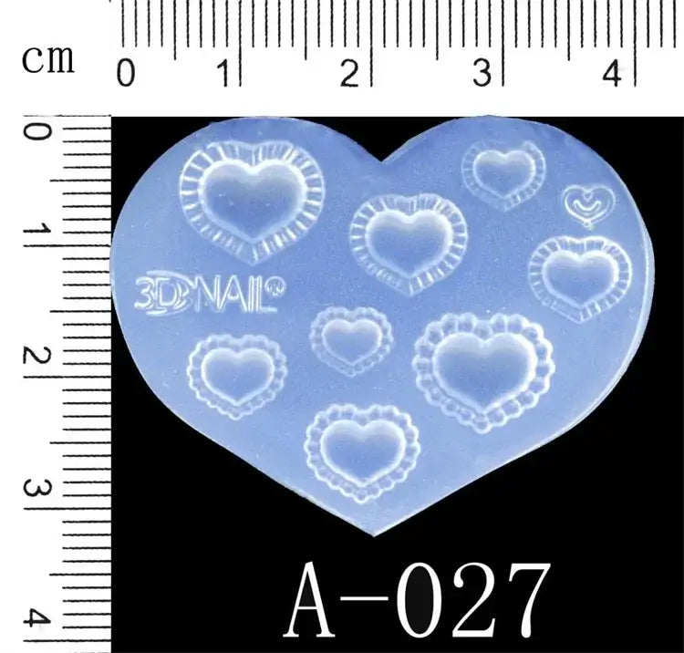 3D Silicone Nail Mold – DIY Manicure & Nail Art Tools