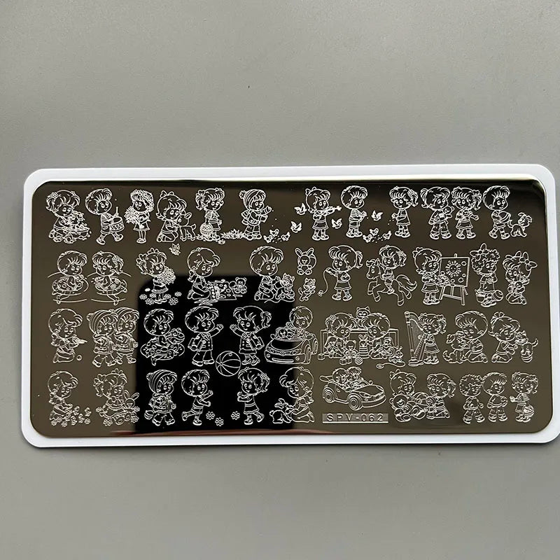 Nail Art Stamping Plates – Create Professional & Intricate Nail Designs
