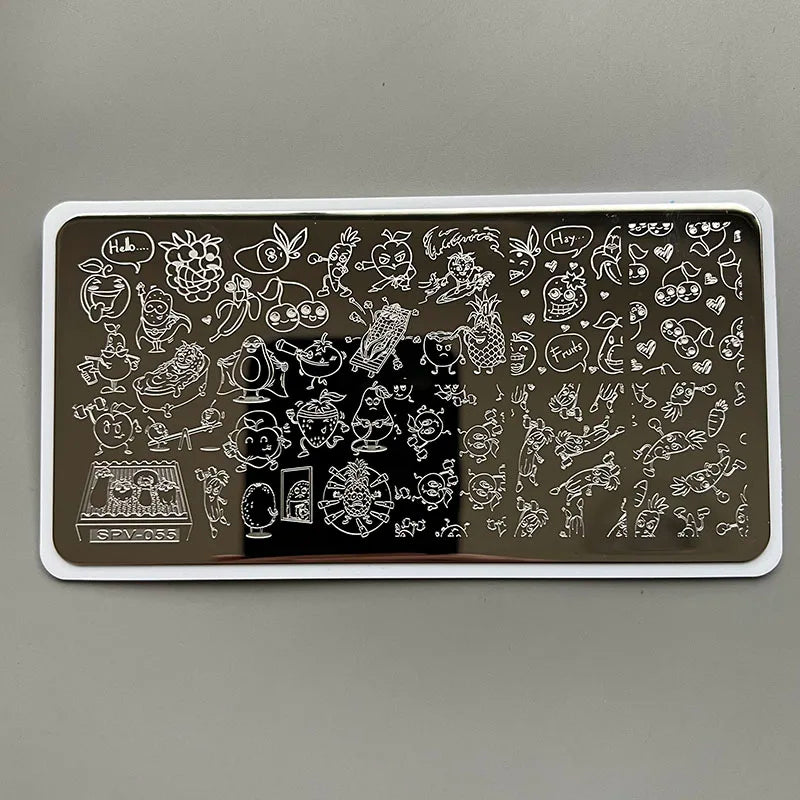Nail Art Stamping Plates – Create Professional & Intricate Nail Designs