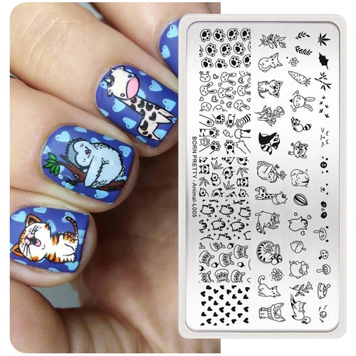 Butterfly & Floral Nail Stamping Plates – BORN PRETTY