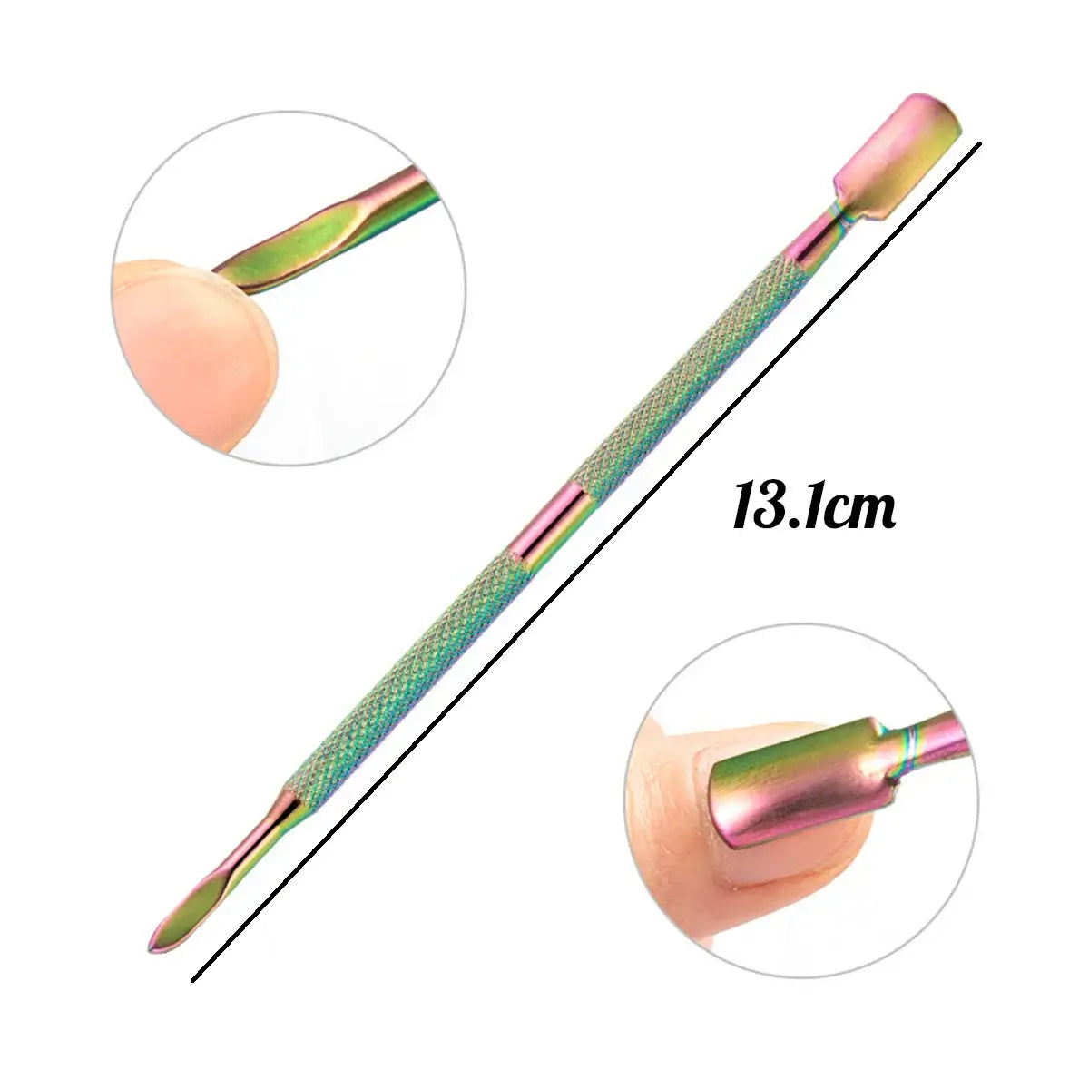 Professional Stainless Steel Nail Tool Set (4 Pcs)