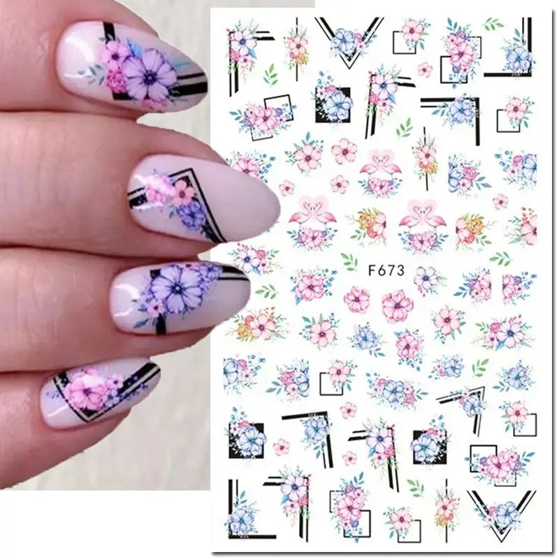 Nail Art Stickers – Self Adhesive