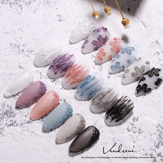 Carving Plaster Gel for 3D Nail Art