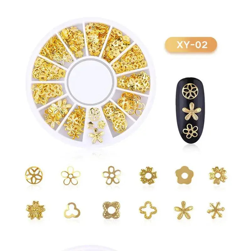 3d Nail Art Charms - Stars, Sun & Moon