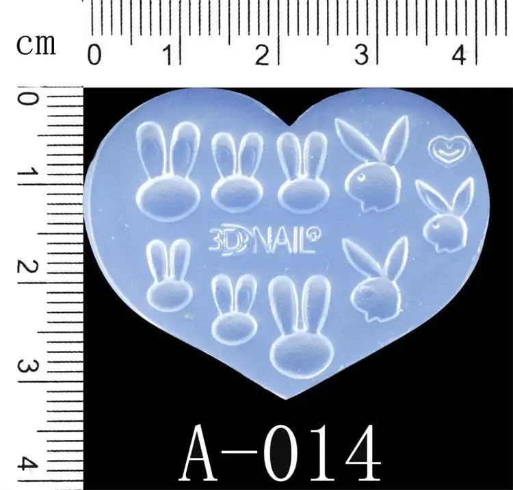3D Silicone Nail Mold – DIY Manicure & Nail Art Tools