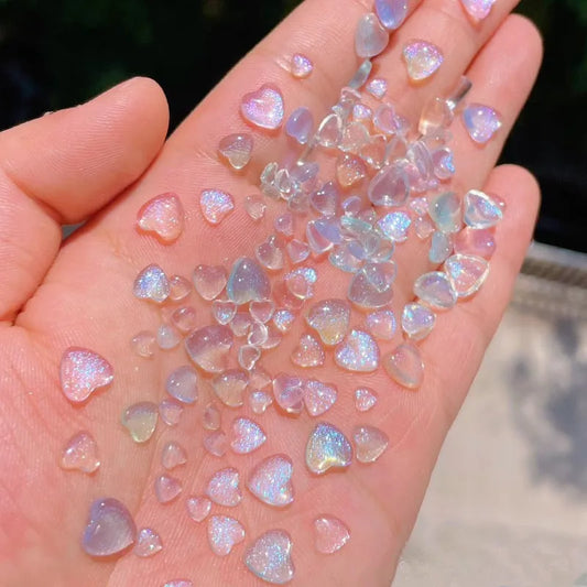 50PCS Resin Kawaii 3D Nail Art Charms