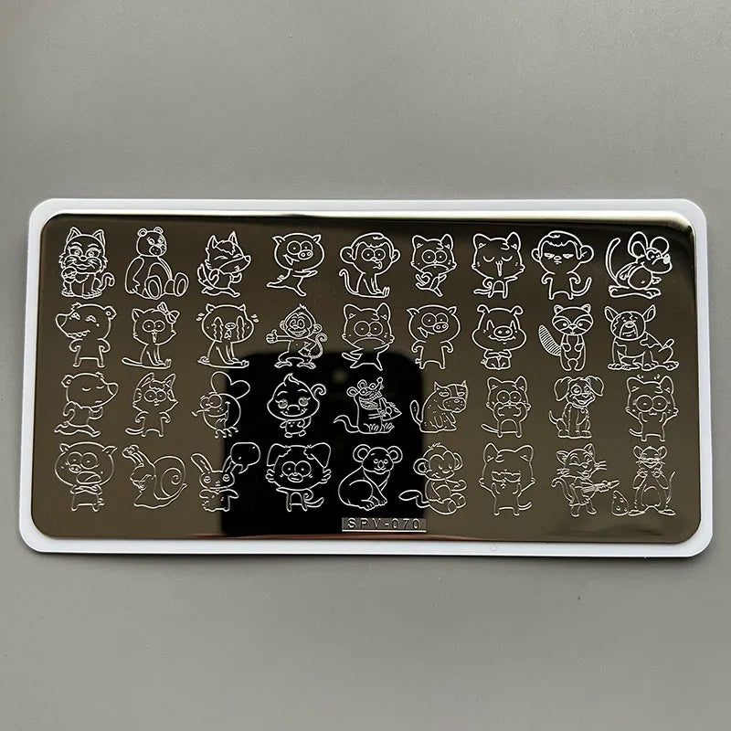 Nail Art Stamping Plates – Create Professional & Intricate Nail Designs