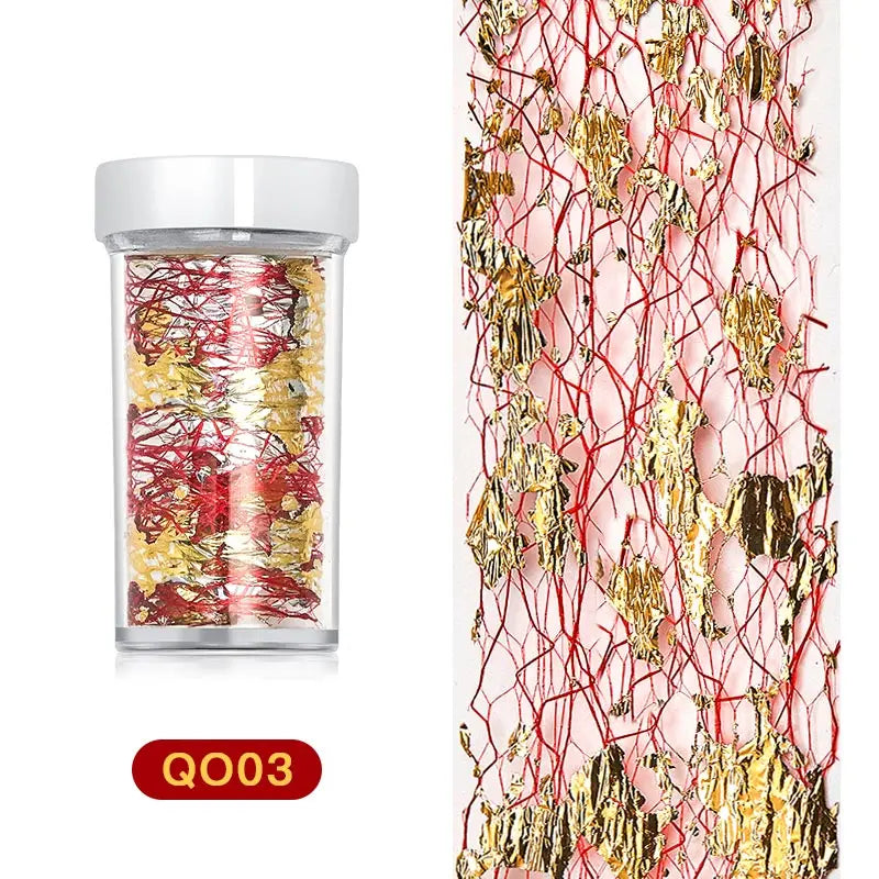 Premium Nail Transfer Foil – Sparkling & Easy-to-Use Nail Art
