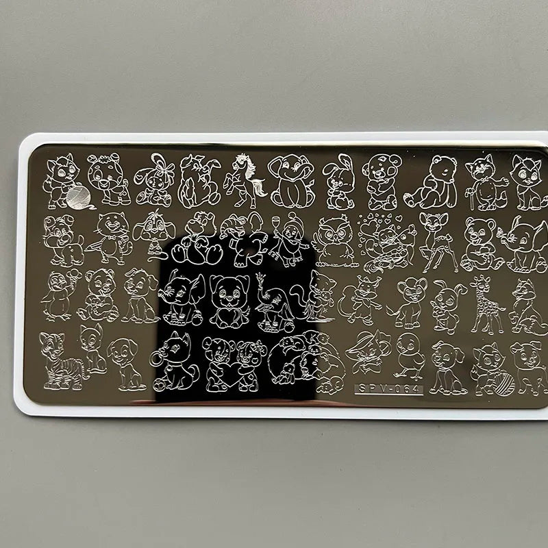 Nail Art Stamping Plates – Create Professional & Intricate Nail Designs