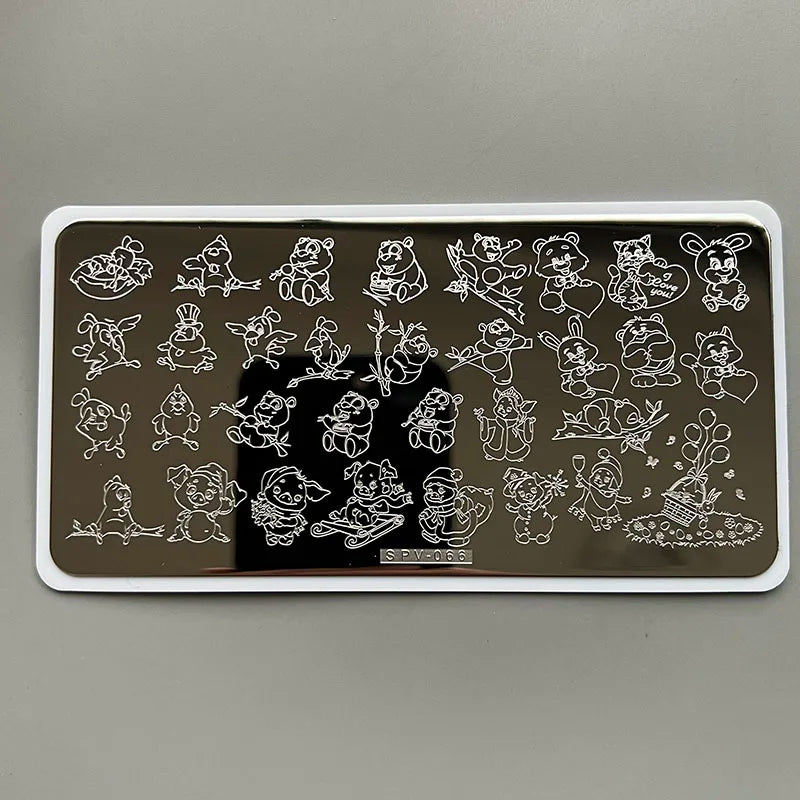 Nail Art Stamping Plates – Create Professional & Intricate Nail Designs