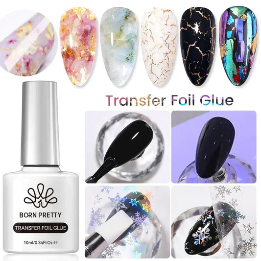 BORN PRETTY Foil Transfer Gel – UV LED Soak-Off