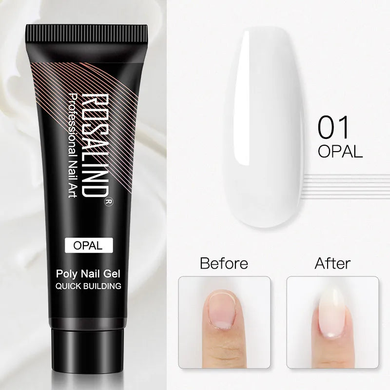 ROSALIND Crème Poly Gel Nail Extension – 15ml
