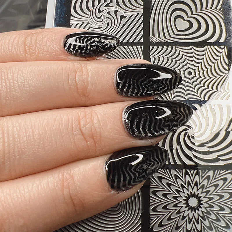 Nail Art Stamping Plates – Create Professional & Intricate Nail Designs Easily