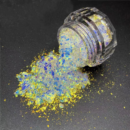 Aurora Chameleon Opal Flakes – Holographic Nail Art Magic