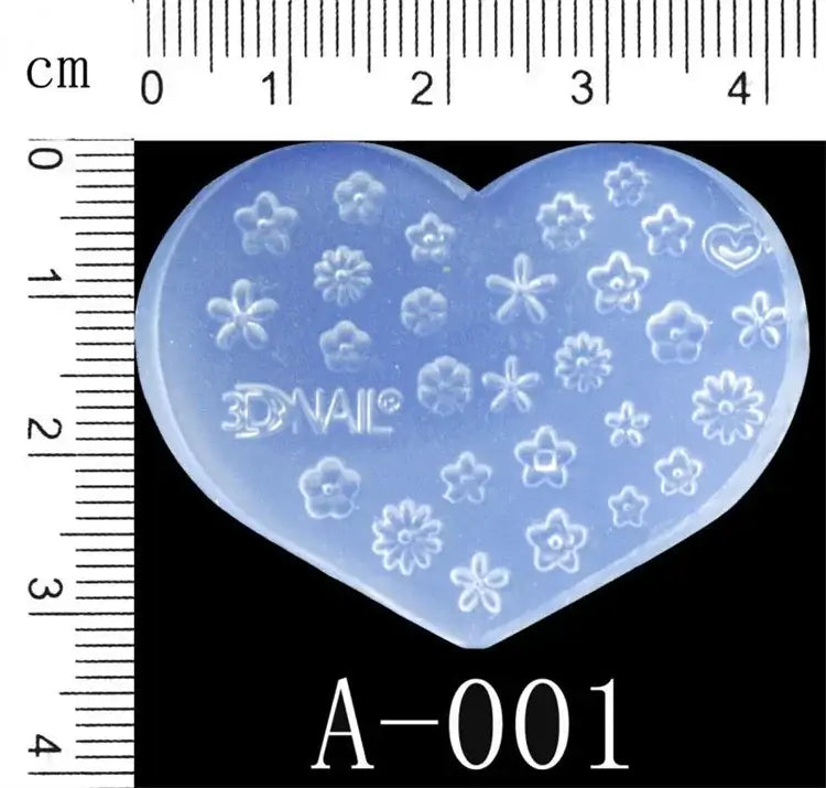 3D Silicone Nail Mold – DIY Manicure & Nail Art Tools