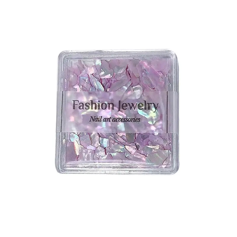 Aurora Shell Nail Sequins – Ultra Thin 3D Flakes