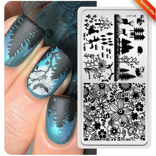 Butterfly & Floral Nail Stamping Plates – BORN PRETTY