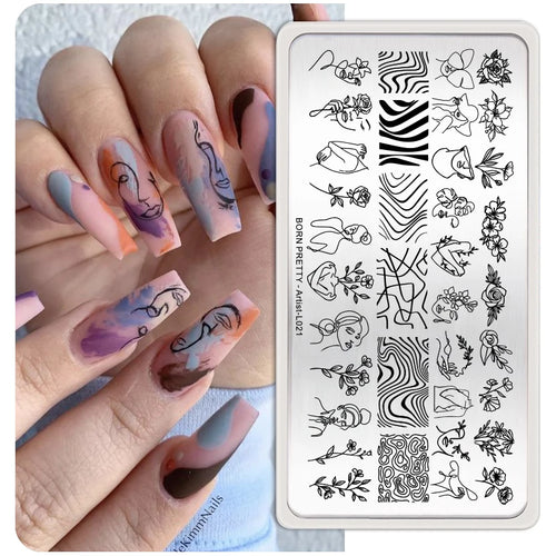 Butterfly & Floral Nail Stamping Plates – BORN PRETTY