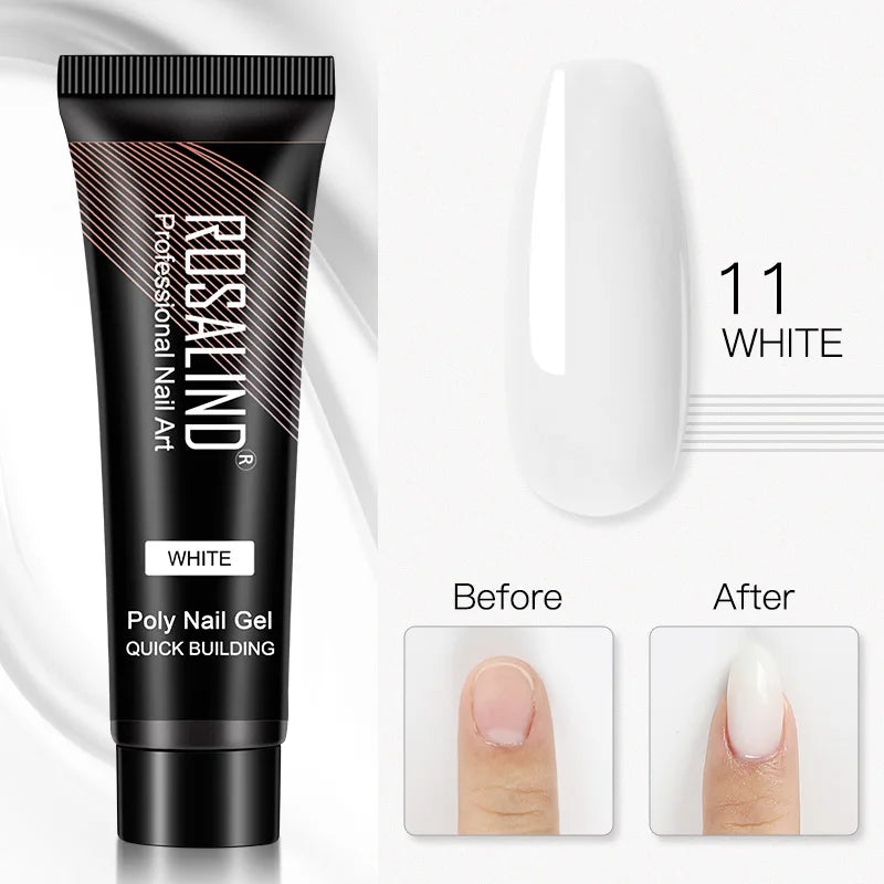 ROSALIND Crème Poly Gel Nail Extension – 15ml