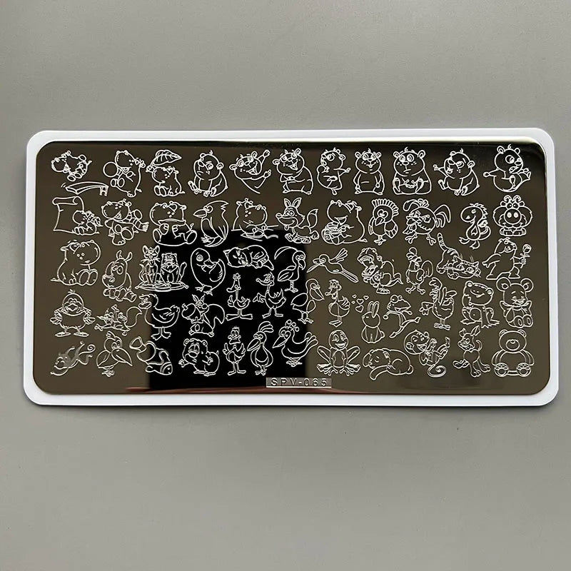 Nail Art Stamping Plates – Create Professional & Intricate Nail Designs