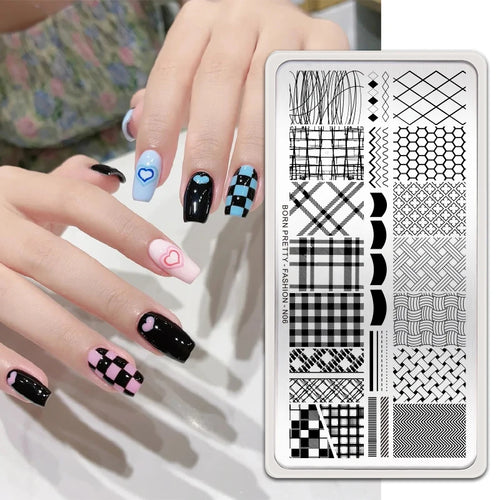 Butterfly & Floral Nail Stamping Plates – BORN PRETTY