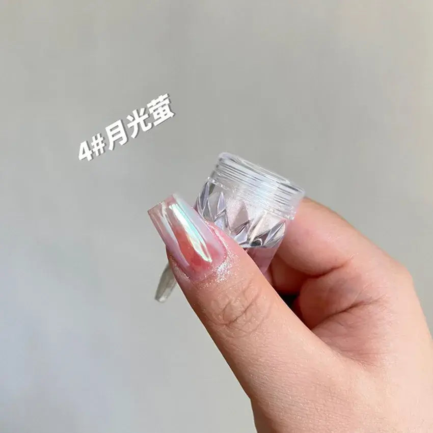 Aurora Nail Dust - Moonlight Chrome Cat Eye Powder