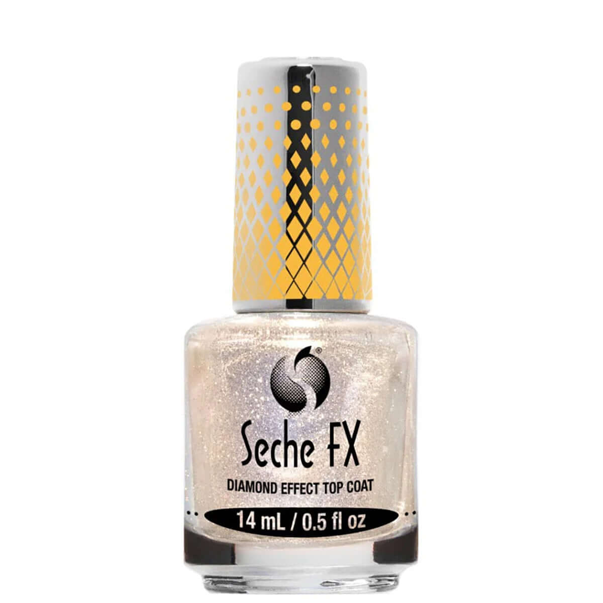 Seche FX Diamond Effect Top Coat, .5 oz – Sparkling Nail Finish & Protection