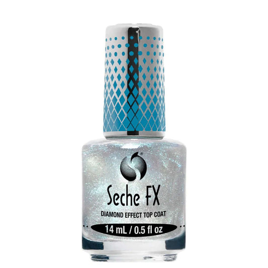 Seche FX Diamond Effect Top Coat, .5 oz – Sparkling Nail Finish & Protection