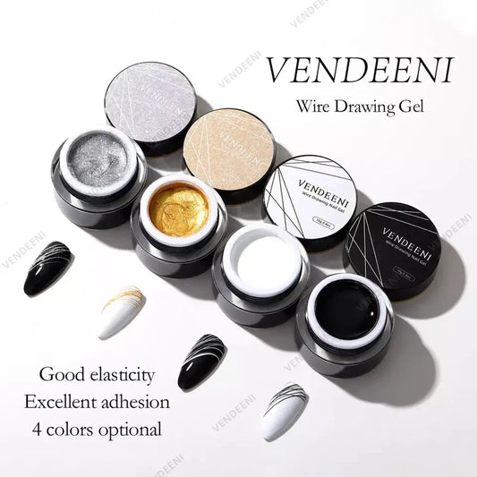 Vendeeni Spider Gel Nail Polish Set – 4 Colors