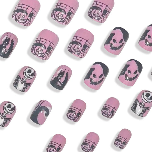 Nightmare Before Christmas Press On Nails - 24 Pcs.
