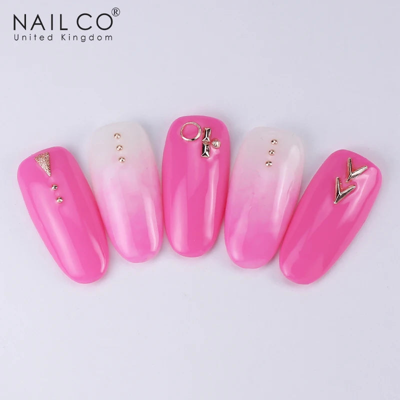 3D Nail Art Decorations – Gold Glitter Box