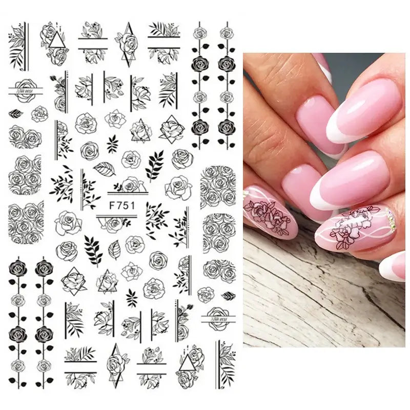 Nail Art Stickers – Self Adhesive