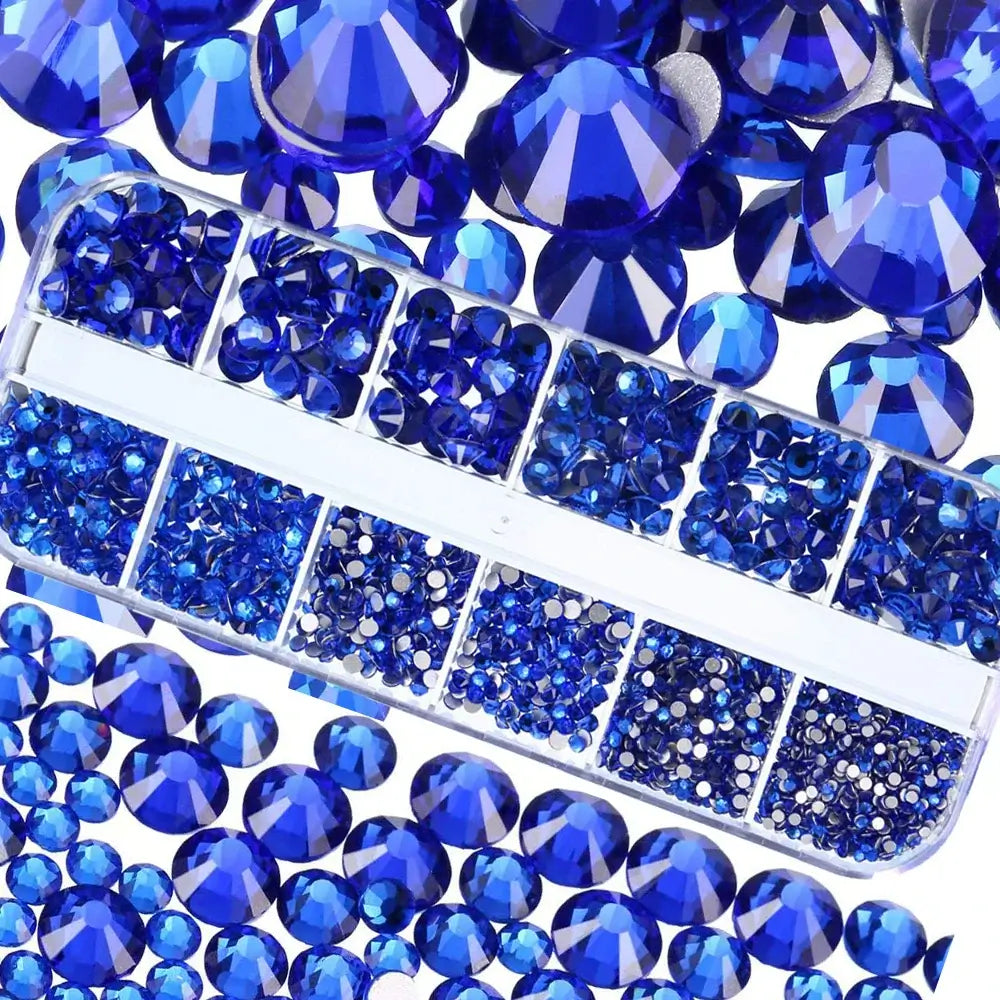Crystal Nail Rhinestones – Mixed Shapes & Sizes