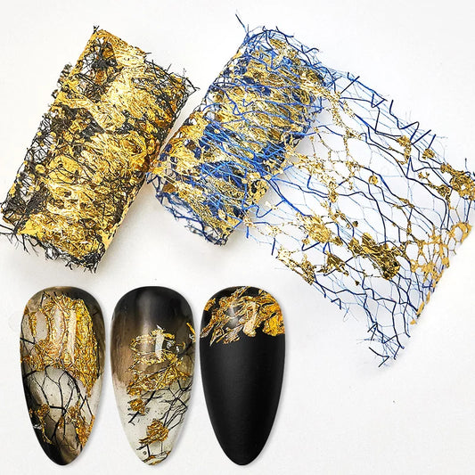 Premium Nail Transfer Foil – Sparkling & Easy-to-Use Nail Art