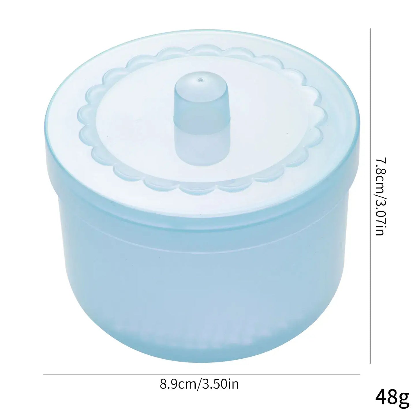 Nail Drill Bits Disinfection Box Double Layer Filtration