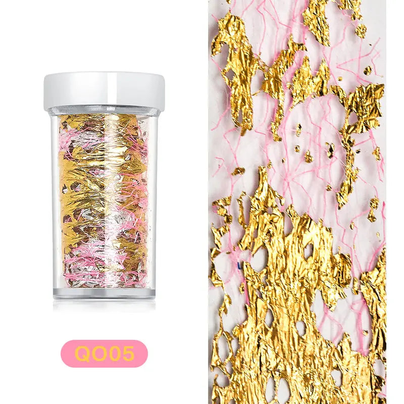Premium Nail Transfer Foil – Sparkling & Easy-to-Use Nail Art